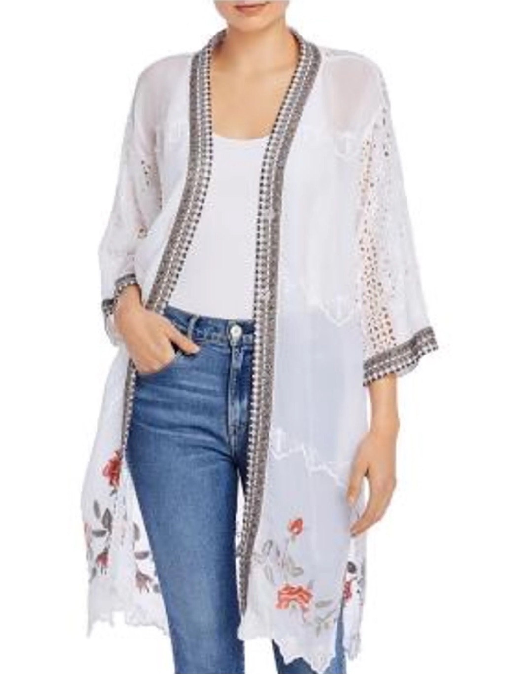 Johnny Was Rosey Kimono